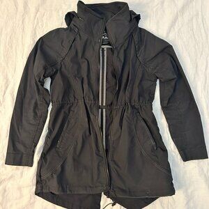 prAna Black Horizon Anorak Long Jacket
